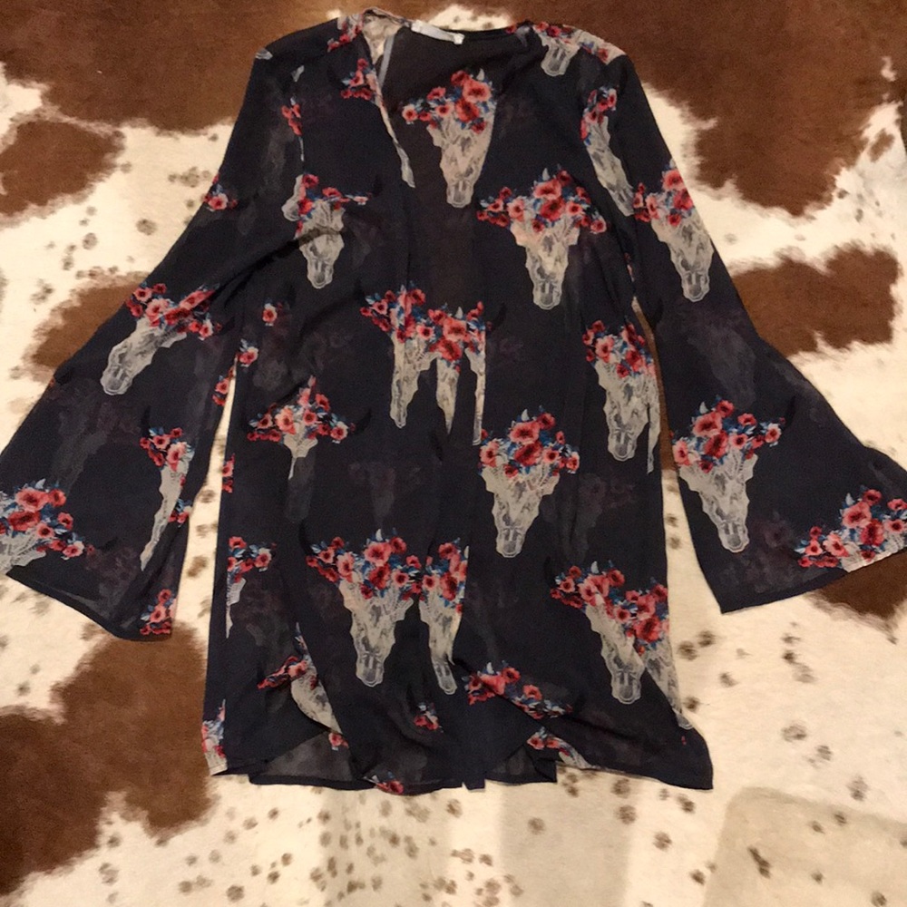 Skull cardigan